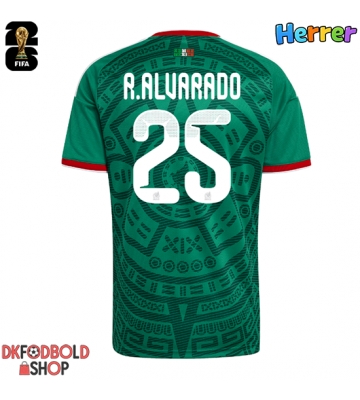 Mexico Roberto Alvarado #25 Hjemmebanetrøje VM 2026 Kort ærmer